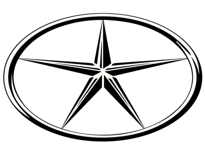 JAC một trong các logo hãng xe ô tô Trung Quốc có ý nghĩa ngôi sao sáng giữa bầu trời rộng lớn