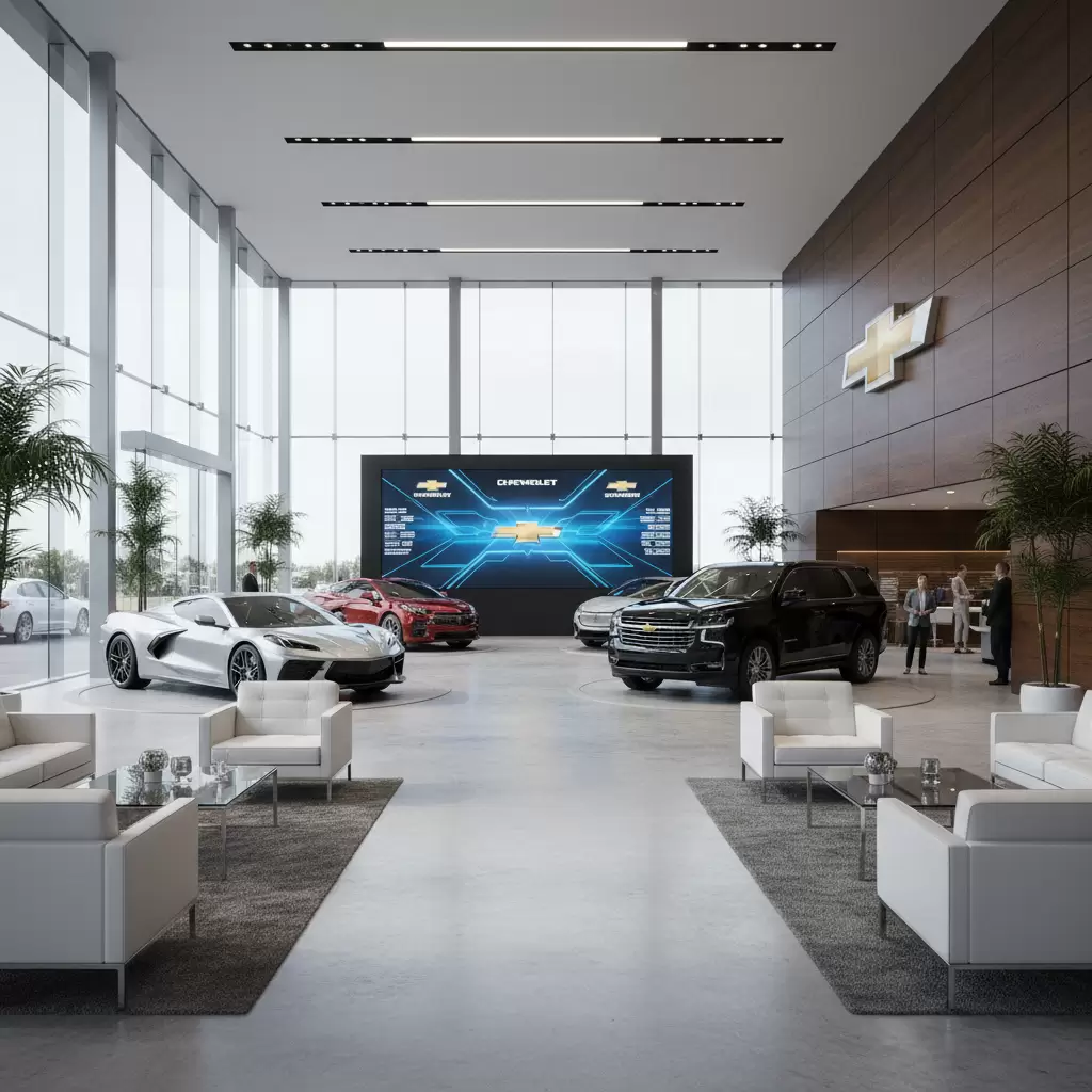 Showroom Chevrolet sẵn sàng chào đón khách hàng trong tháng 52026 với nhiều ưu đãi hấp dẫn