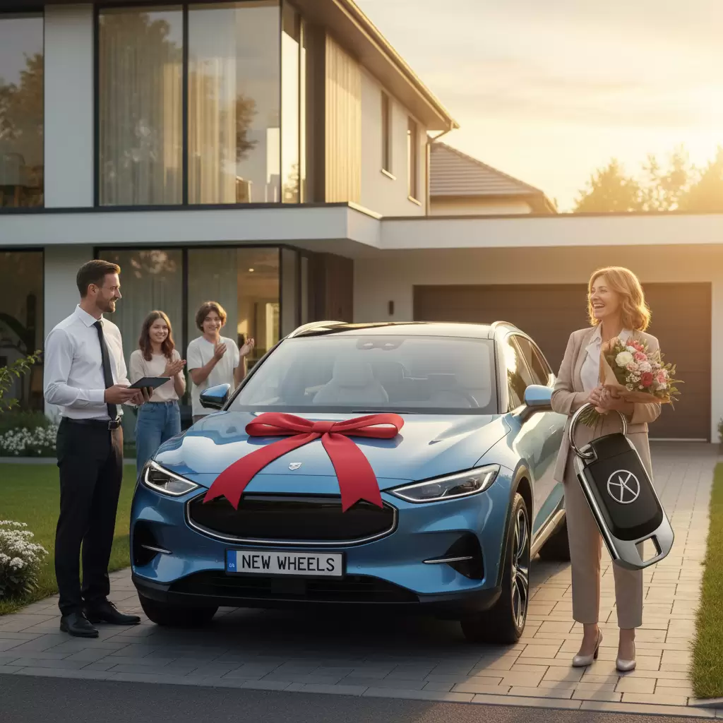 Quy trình giao nhận xe được thực hiện chuyên nghiệp và an toàn