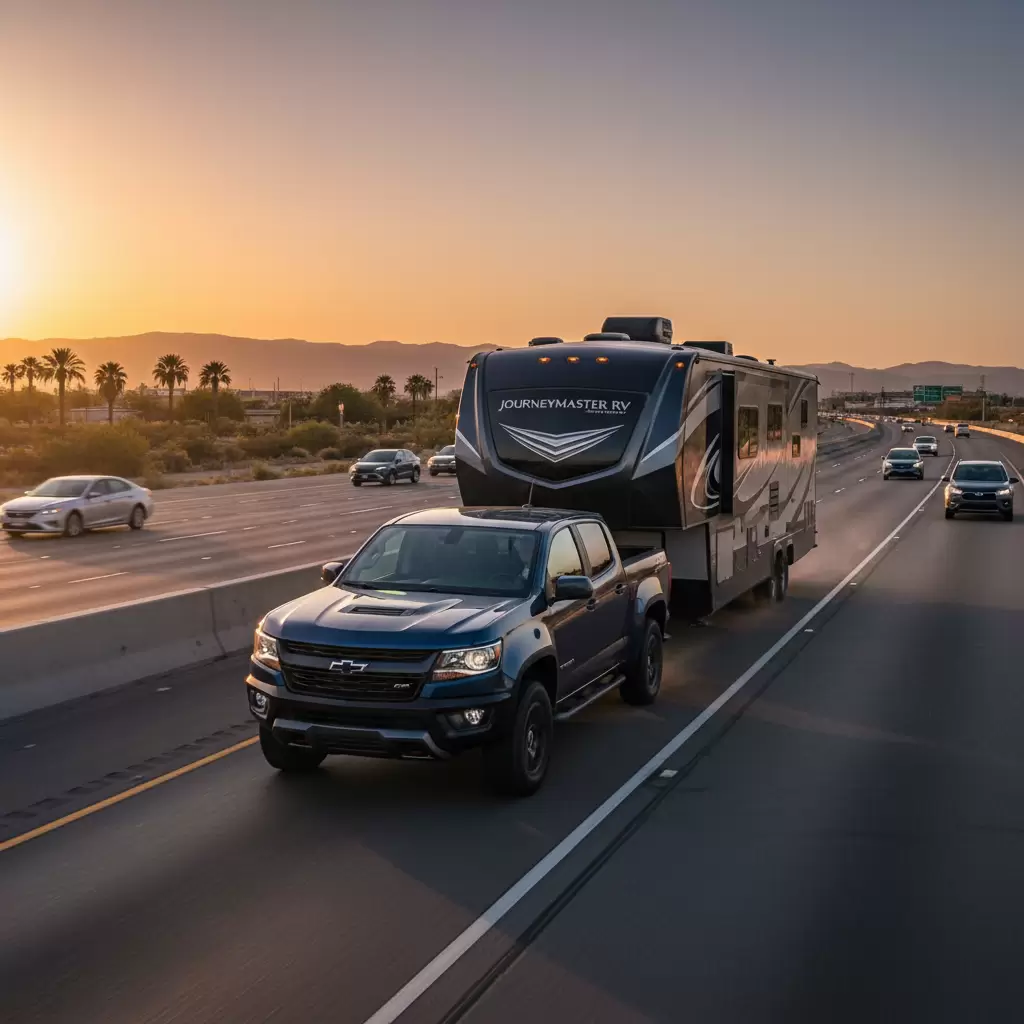 Ngay cả khi kéo tải nặng Colorado 2026 vẫn cố gắng duy trì hiệu suất nhiên liệu ấn tượng nhờ vào động cơ Turbo và hộp số thông minh