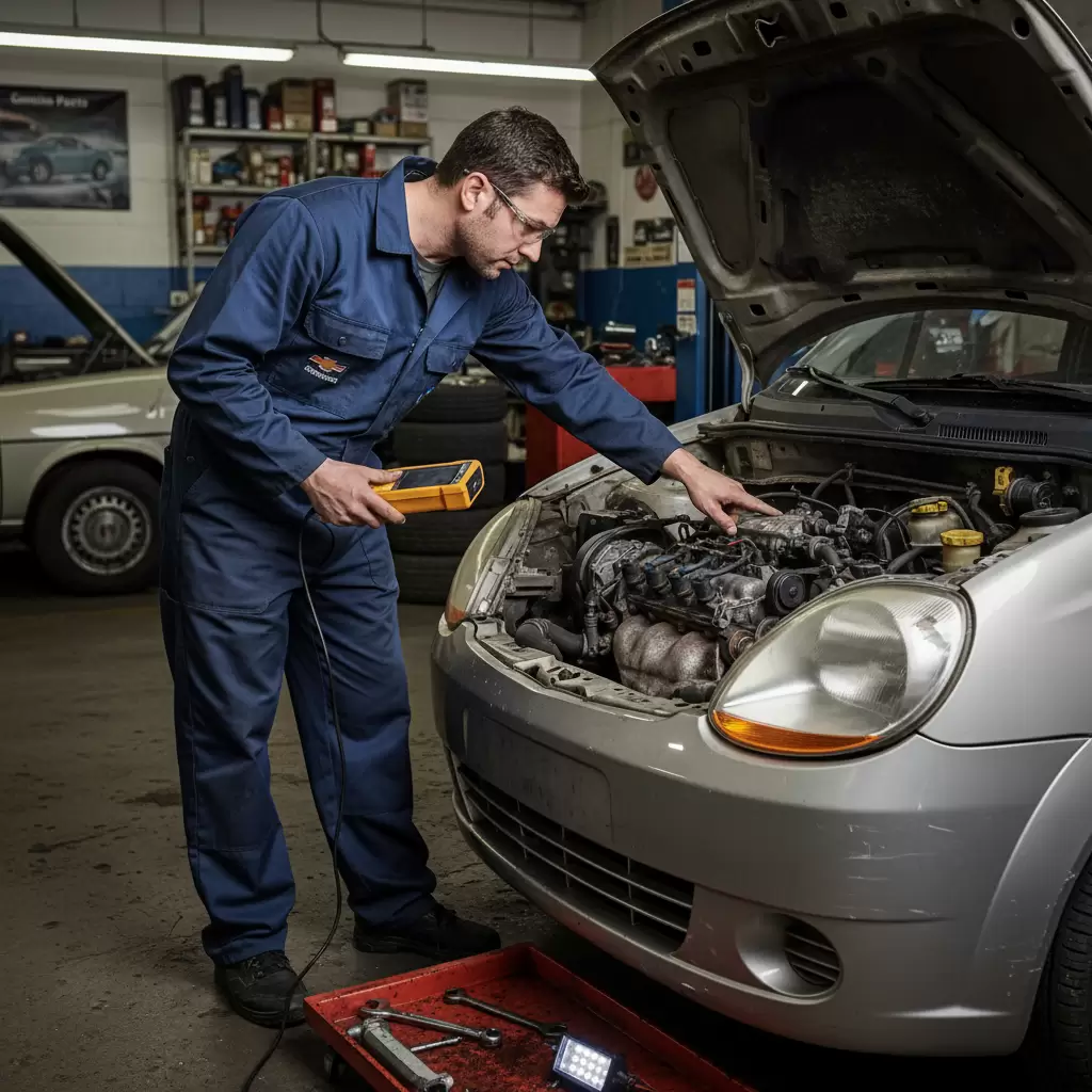 Động cơ Spark đơn giản nhưng cần kiểm tra kỹ lưỡng về các chi tiết cao su và hệ thống làm mát do tuổi đời cao