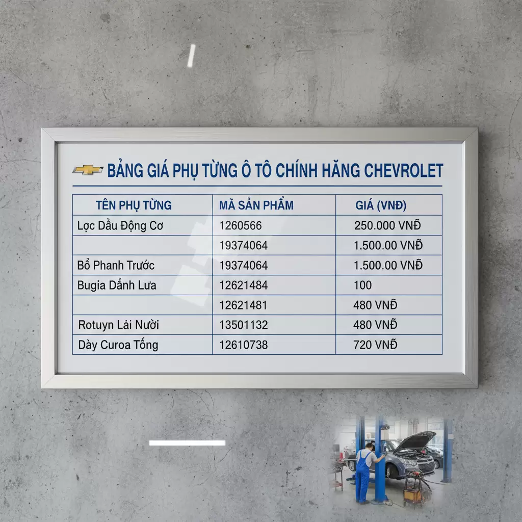 Giá phụ tùng chính hãng thường cao hơn nhưng đi kèm với chất lượng độ bền và bảo hành vượt trội