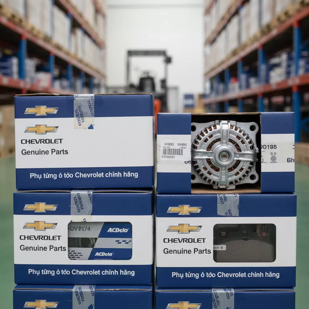 Sử dụng phụ tùng chính hãng là yếu tố then chốt đảm bảo hiệu suất vận hành và độ an toàn của xe Chevrolet